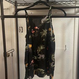 Old navy safari print tank